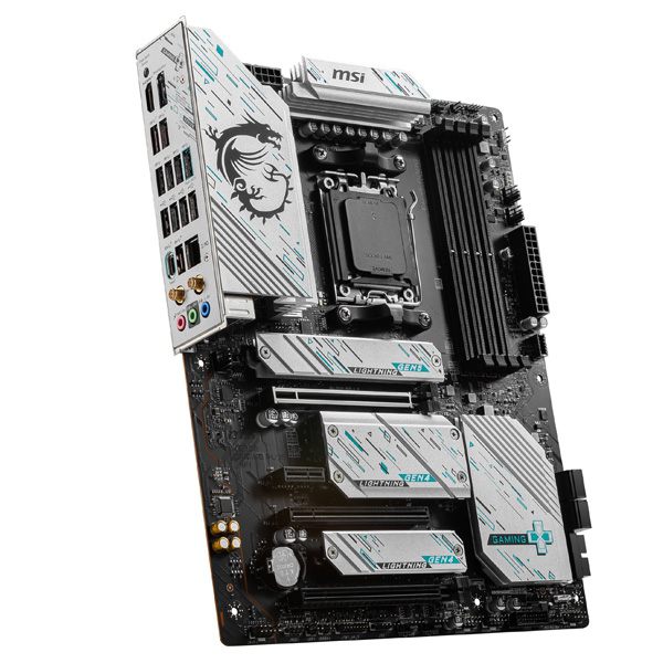 MSI B550M-A PRO ProSeries Motherboard (Support 3rd Gen AMD Ryzen, AM4, DDR4, PCIe 4.0, SATA 6Gb/s, M.2, USB 3.2 Gen 1, DVI/HDMI, Micro-ATX),Black MSI  motherboards