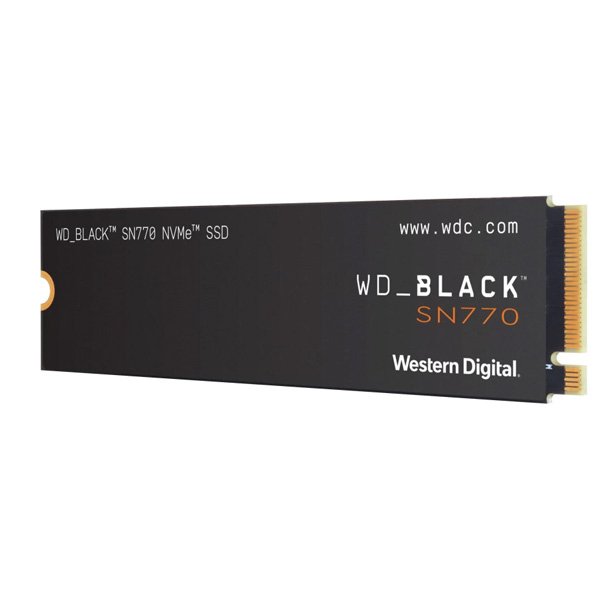 Western Digital WD Black SN770 NVMe 1TB, Upto 5150MB/s, 5Y Warranty, PCIe Gen 4 NVMe M.2 (2280), Gaming Storage, Internal Solid State Drive (SSD) (WDS Storage