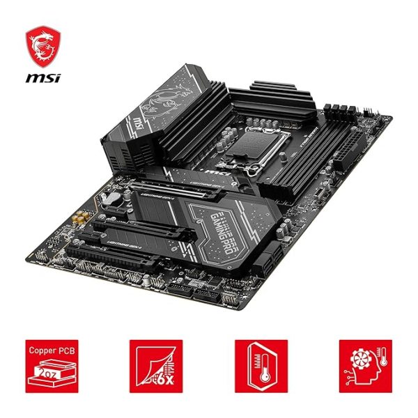 MSI Z790 Gaming Pro WiFi ATX DDR5 Ram Motherboard with Pcie 5 0 and Blazing Fast WiFi 6E MSI  motherboards