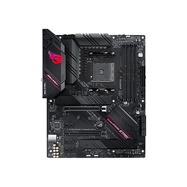 Asus B550 ROG Strix B550-F Gaming WiFi II AMD AM4 (3rd Gen Ryzen) ATX Gaming Motherboard (PCIe 4.0,WiFi 6E, 2.5Gb LAN, BIOS Flashback, HDMI 2.1, Addre Motherboards Asus
