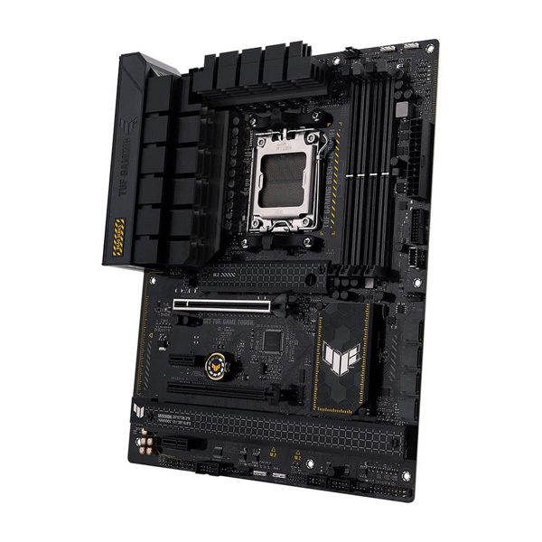 ASUS TUF Gaming B650M-PLUS WiFi AMD Ryzen AM5 Micro-ATX Motherboard, 14 Power Stages, PCIe 5.0 M.2 Support, DDR5 Memory, WiFi 6 and 2.5 Gb Ethernet, U Motherboards Asus
